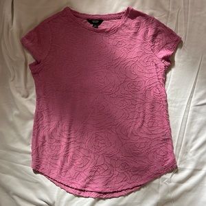 Vera wang stylish pink top in size medium